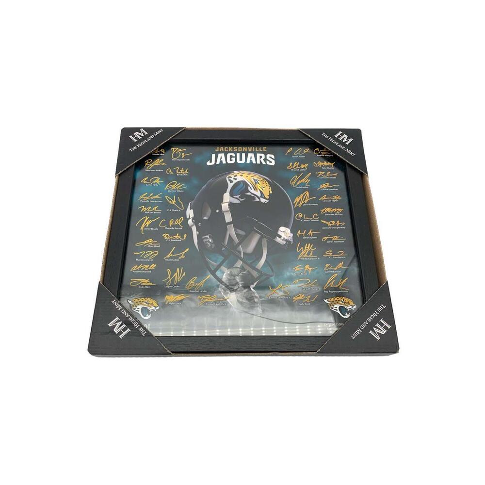 NFL Signature Team Helmet Frames Jaguars